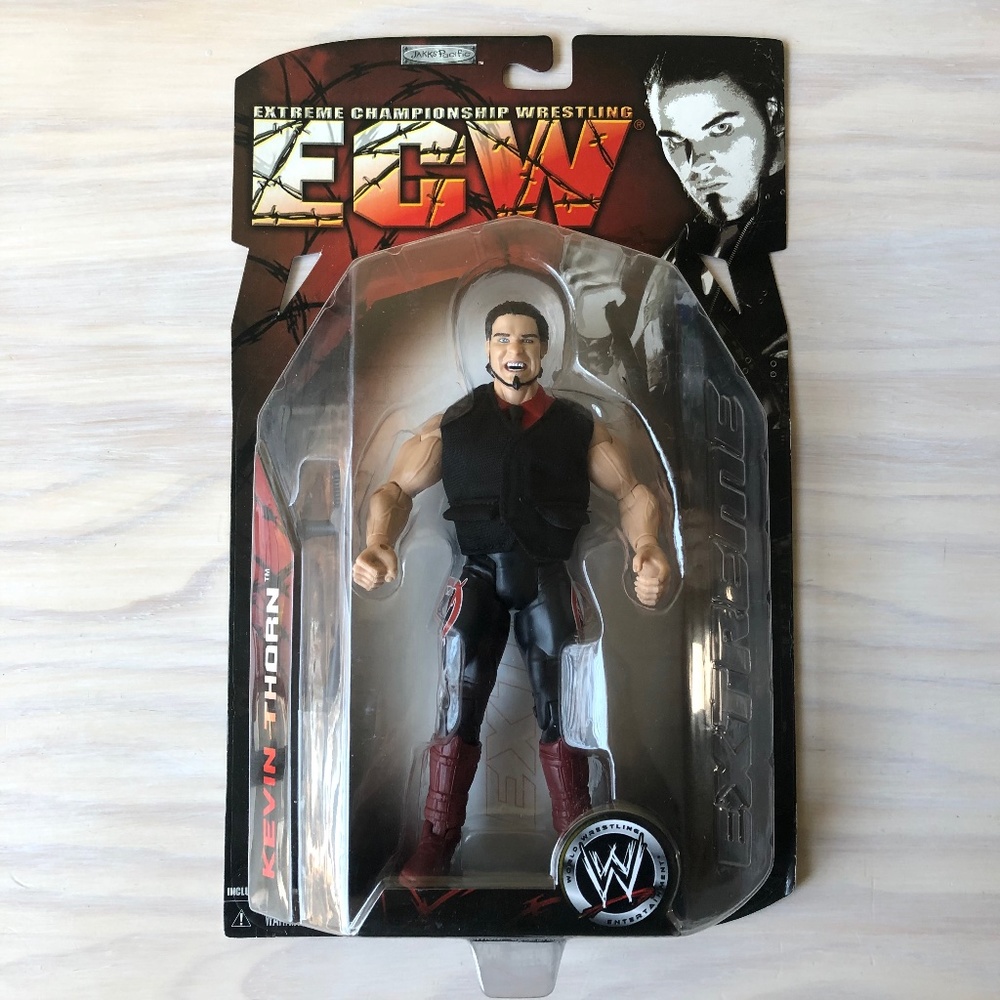 WWE KEVIN THORN Jakks Pacific ECW Extreme Championship Wrestling Figure Boxed